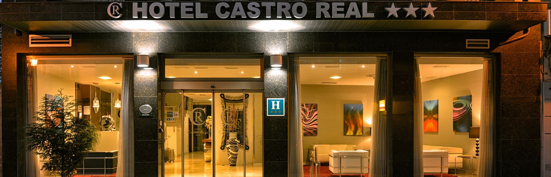 Hotel Castro Real Oviedo Buitenkant foto